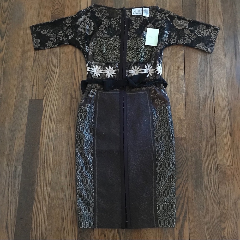 NWT Byron Lars Dress Anthropologie, SZ 0 Petite